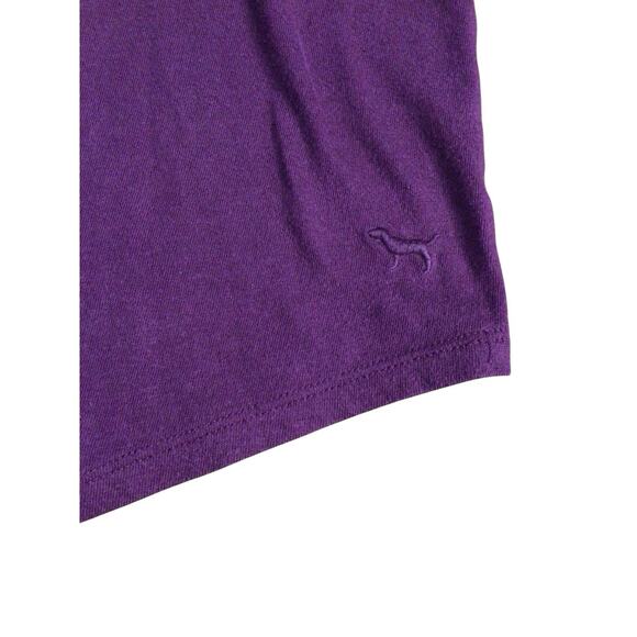 Victorias Secret PINK Tank Top Purple Open Back Size Small - Picture 3 of 10